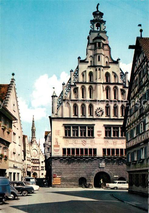 Bad Waldsee Rathaus Spitalkapelle Altstadt Fachwerkhaus