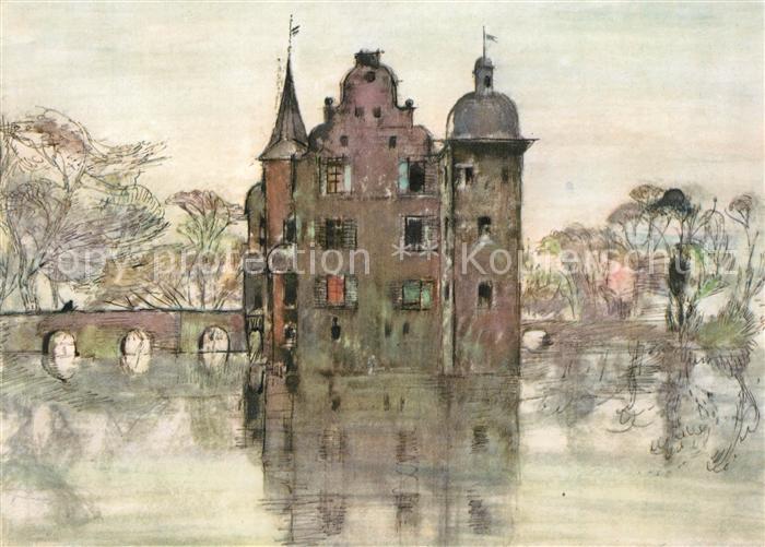 Bodelschwingh Wasserschloss Serie Das Ruhrgebiet 12 Bildkarten von Aral Nr 9 Kue