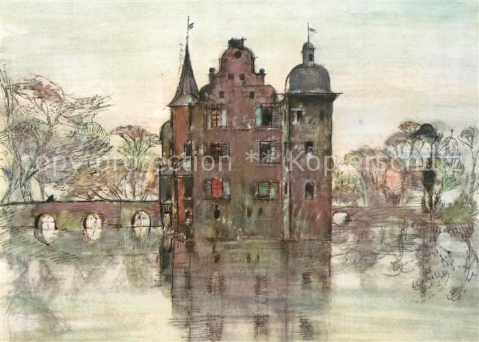 Bodelschwingh Wasserschloss Serie Das Ruhrgebiet 12 Bildkarten von Aral Nr 9 Kue