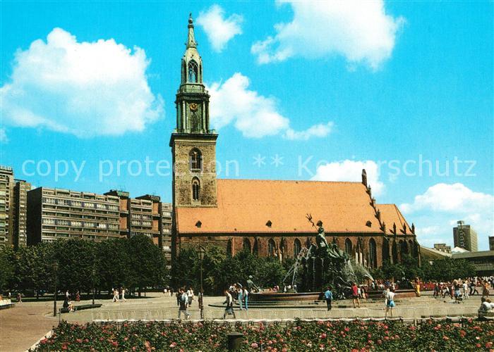 BERLIN  DE Marienkirche Hauptstadt der DDR
