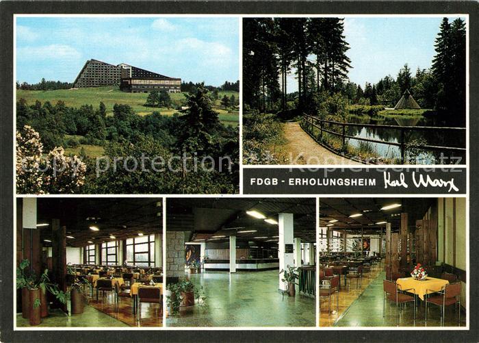 Schoeneck Vogtland FDGB Erholungsheim Karl Marx