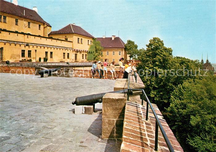 Brno Bruenn Hrad Spilberk Burg Spielberg Suedfassade