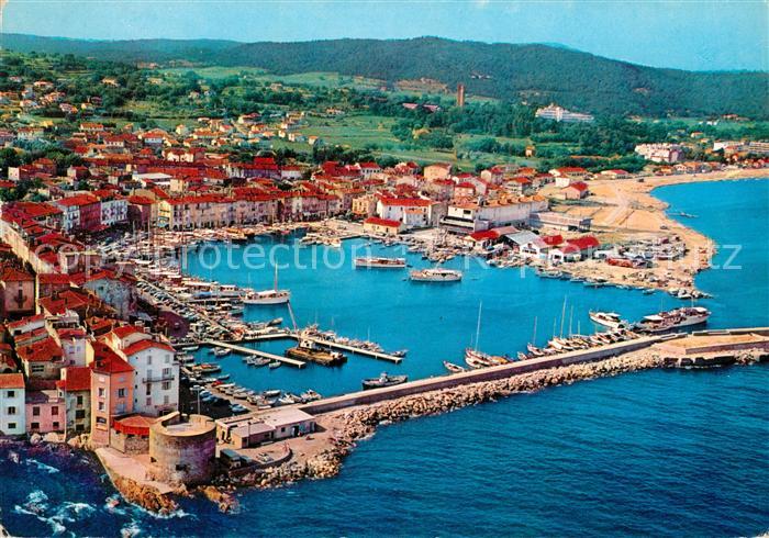 Saint Tropez Var Vue aerienne Port Cote d_Azur