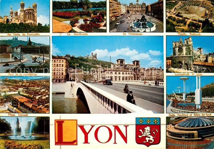 Lyon France Vues d_ensemble Collection Paysages Lyo