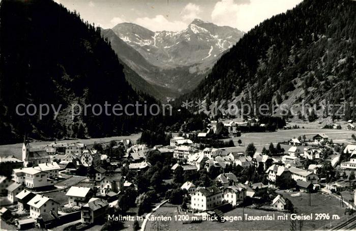 Mallnitz Kaernten Tauerntal Geisel