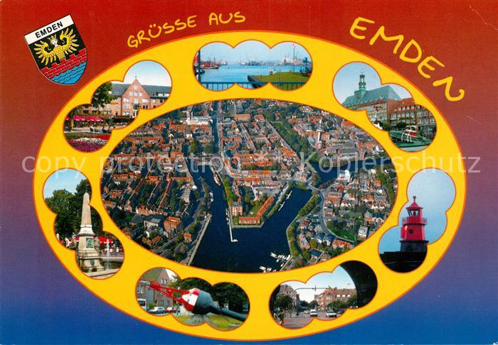 Emden Ostfriesland Fliegeraufnahme