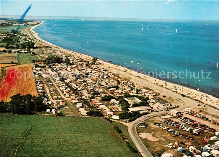 Hasselberg Ostsee Fliegeraufnahme Campingplatz