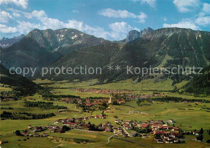 Pfronten Ostallgaeu Bayern Fliegeraufnahme Rossberg Aggenstein