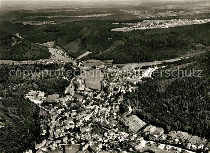 Herrenalb Bad Herrenalb Fliegeraufnahme