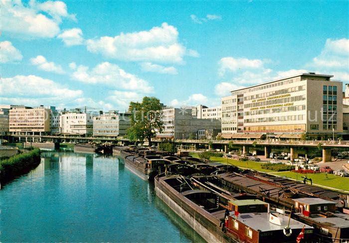 SAARBRueCKEN Saarland Berliner Promenade Frachtkaehne