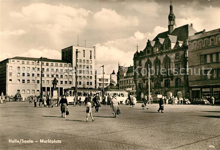 Halle Saale Marktplatz