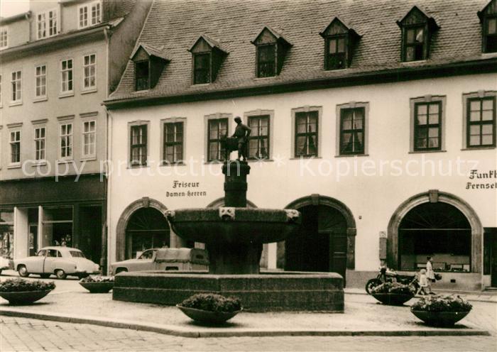 Halle Saale Eselsbrunnen am alten Markt