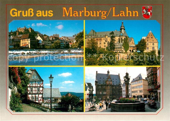 Marburg Lahn Schloss Oberstadt Rathaus