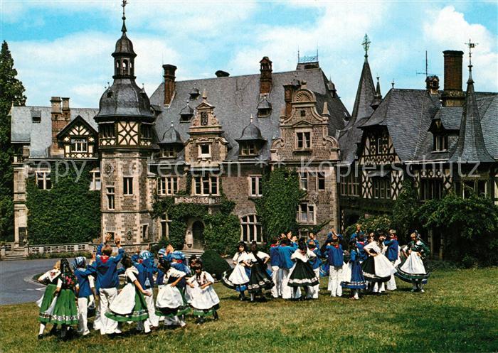 Rauischholzhausen Schloss Volkstanz- Tracht