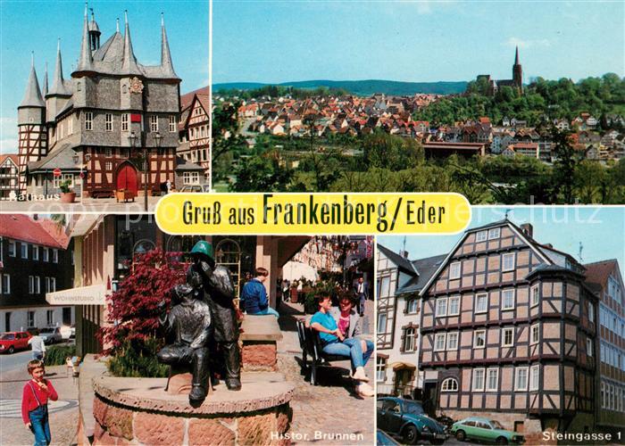 Frankenberg Eder Brunnen Steingasse 1 Rathaus