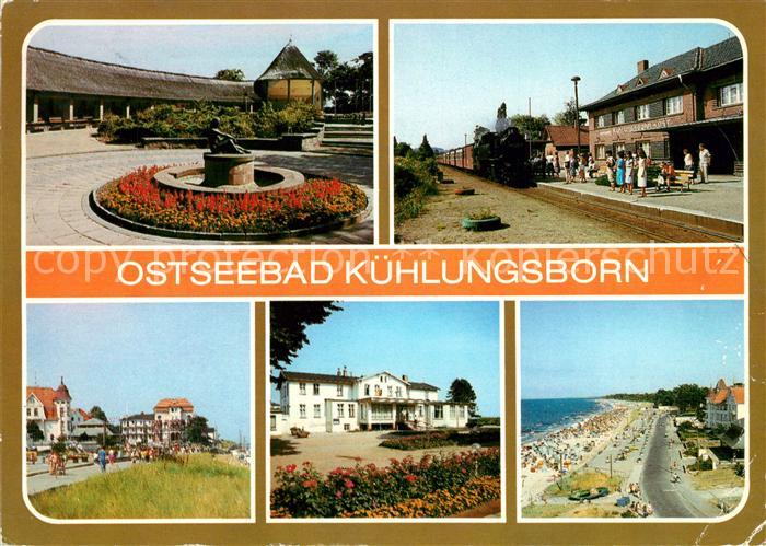 Kuehlungsborn Ostseebad Bahnhof Molli Ostsee Hotel