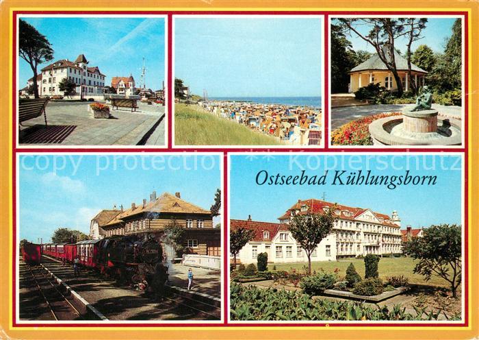 Kuehlungsborn Ostseebad Erholungsheim Jochen Weigert Molli Technisches Denkmal