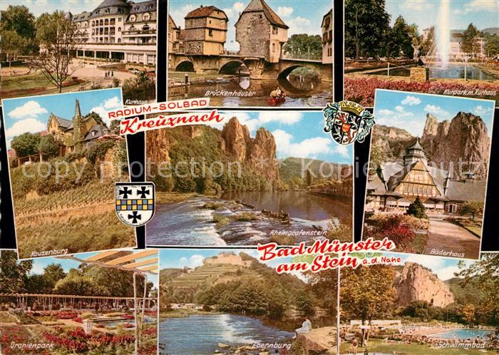 Bad Muenster Stein Ebernburg Baederhaus Kurhaus Schwimmbad