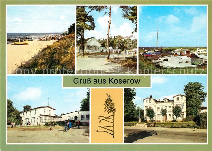 Koserow Ostseebad Usedom Strand Campingplatz Erholungsheim Seeblick Rat der Geme
