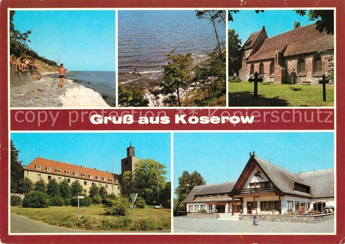 Koserow Ostseebad Usedom Streckelbergmauer Krankenhaus Forstferienobjekt Damerow