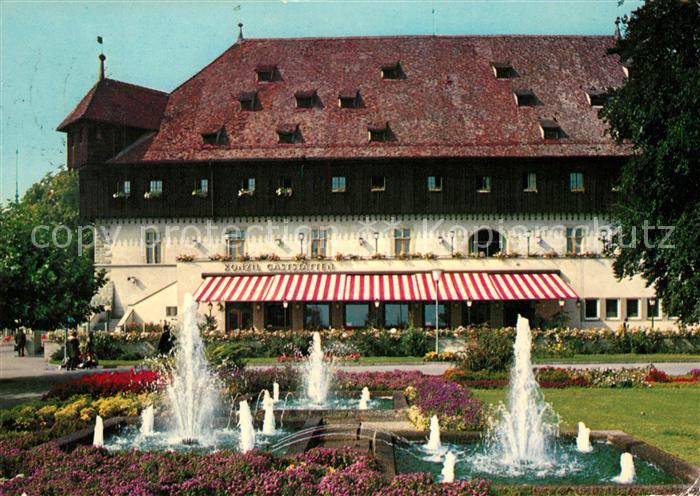 Konstanz Bodensee Konzilsgebaeude Gaststaette