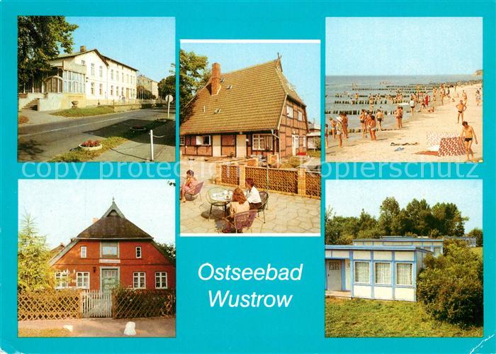 Wustrow Ostseebad Ferienheim Helgoland Cafe Sonnenhof Schifferwiege Hafenstrasse