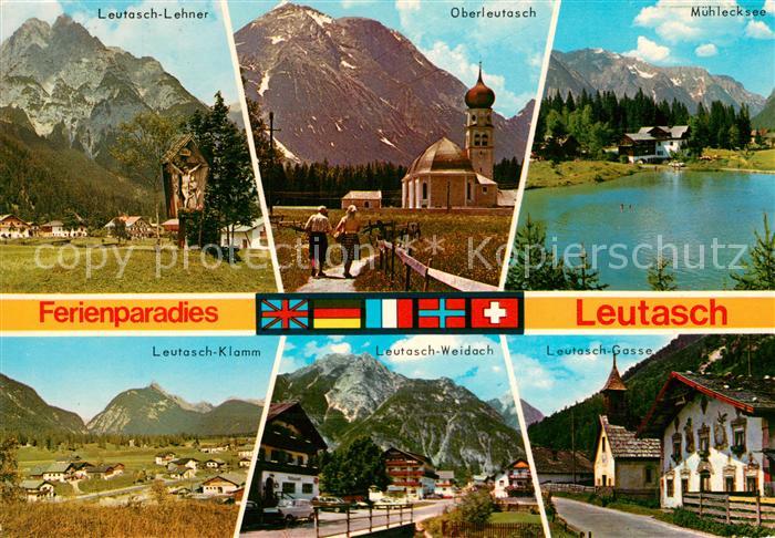 Leutasch Muehlecksee Klamm Weidach Gasse Lehner