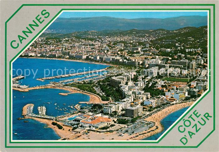Cannes Alpes-Maritimes Fliegeraufnahme Casino Palm-Beach plage
