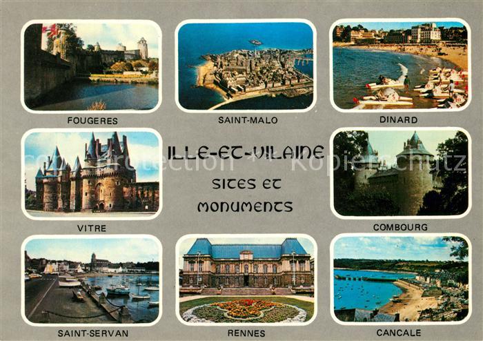 Vitre d Ille-et-Vilaine Combourg Cancale Rennes