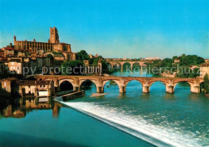 Albi Tarn Pont Vieux Basilique Ste Cecile