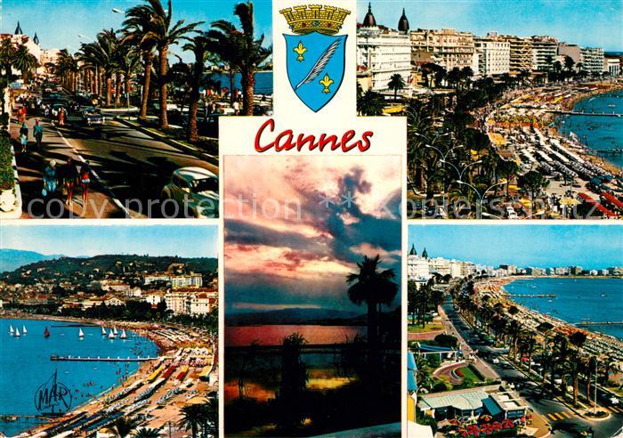 Cannes Alpes-Maritimes Croisette Palaces Croisette Plage et e Suquet