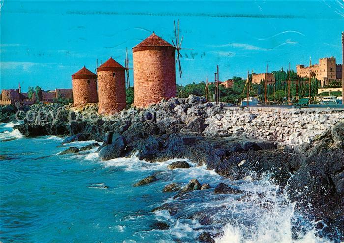 Rhodos Rhodes aegaeis Muehlen