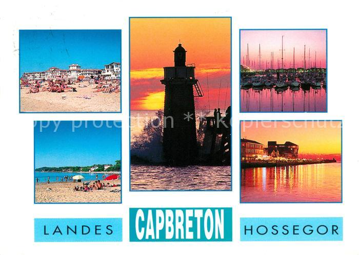 Capbreton Leuchtturm Hafen