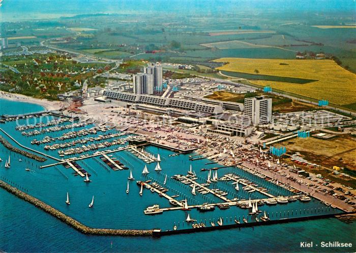 Schilksee Fliegeraufnahme Olympia-Hafen Zentrum