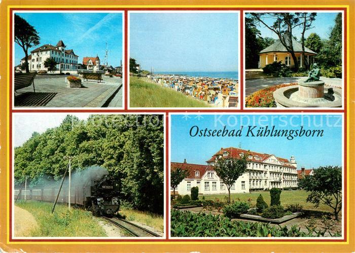 Kuehlungsborn Ostseebad Erholungsheim Jochen Weigert Schmalspurbahn