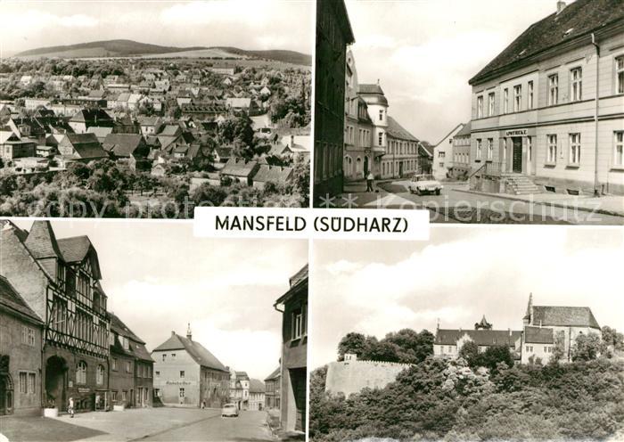 Mansfeld Suedharz Unterstadt Lutherstrasse Rathaus Schloss