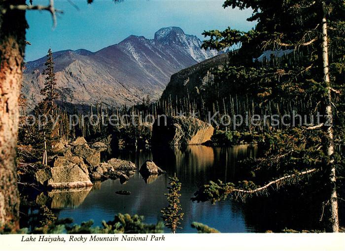 Boulder Colorado Lake Haiyaha Rocky Mountain National Park