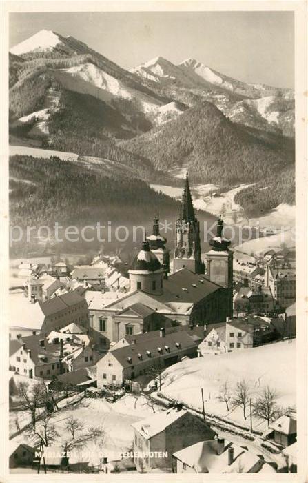Mariazell Steiermark Teilansicht Zellerhuetten