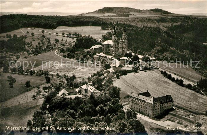 Vierzehnheiligen mit St Antonius und Exerzitienheim