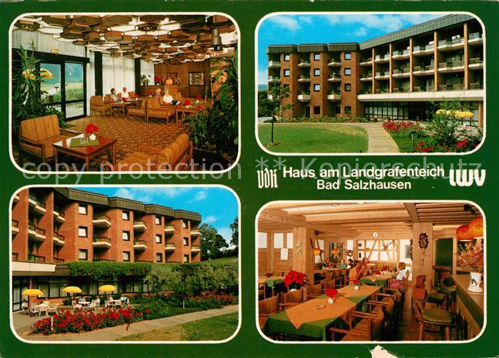 Bad Salzhausen VdK Haus am Landgrafenteich Restaurant Park