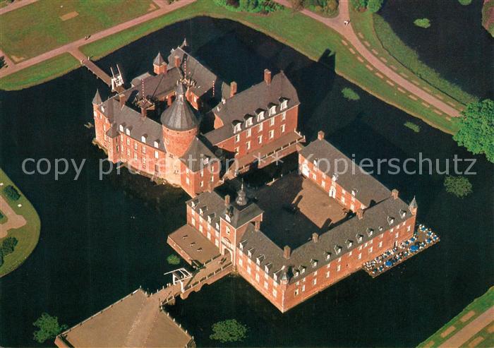 Anholt Schloss Anholt Fliegeraufnahme