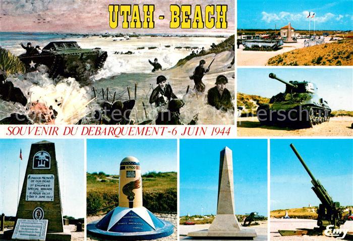 Sainte-Marie-du-Mont Manche Utah Beach Monuments commemoratifs et v