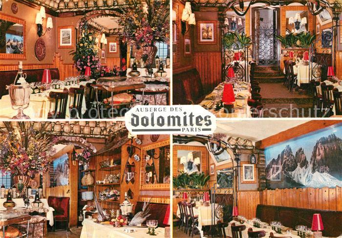 Paris Auberge des Dolomites Details