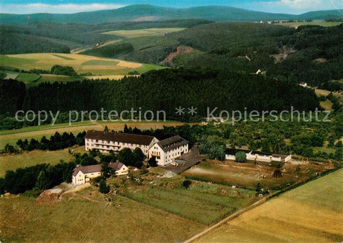 Elkhausen Sieg Haus Marienberge Fliegeraufnahme