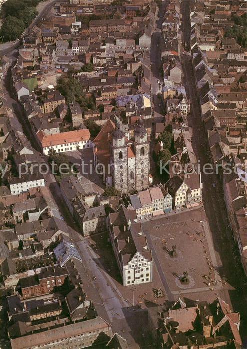 Wittenberg Lutherstadt Fliegeraufnahme