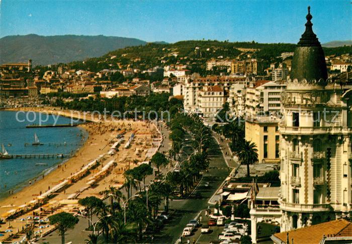 Cannes Alpes-Maritimes La Promenade de La Croisette Vue genera