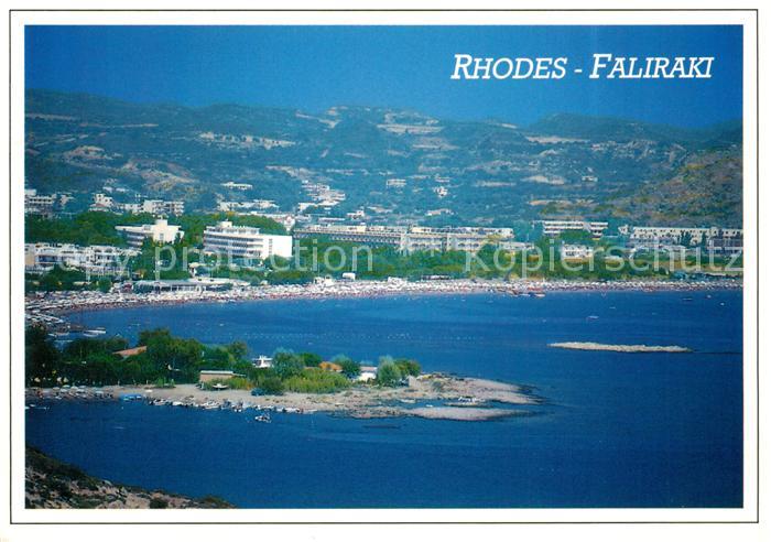 Faliraki Rhodos Fliegeraufnahme
