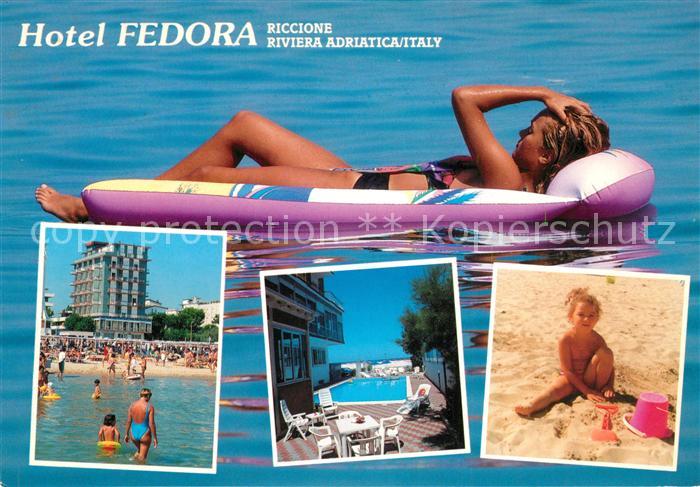 Riccione Hotel Fedora Swimmingpool Strand