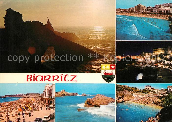 Biarritz Pyrenees Atlantiques Teilansichten