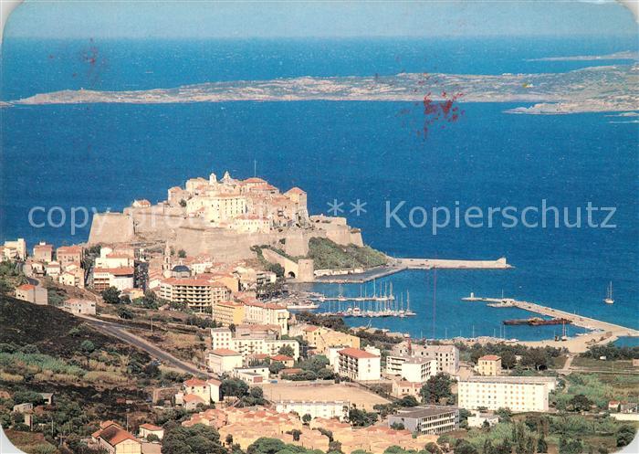 Calvi La citadelle s’elefe sur promontoire ex